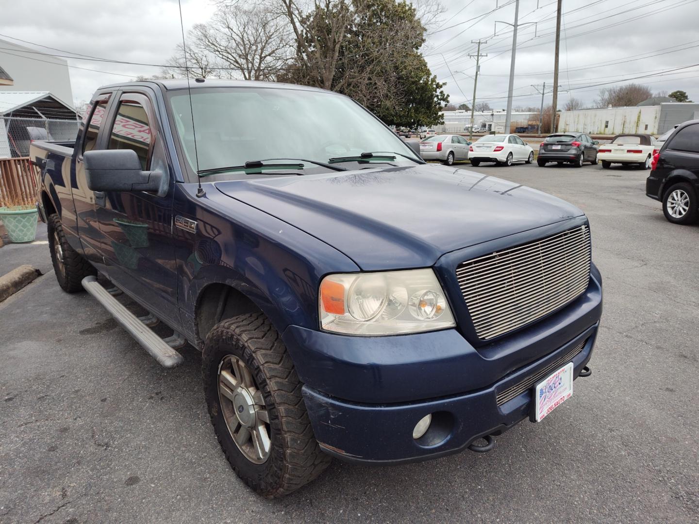 2007 Blue Ford F-150 (1FTRX14W57F) , Automatic transmission, located at 5700 Curlew Drive, Norfolk, VA, 23502, (757) 455-6330, 36.841885, -76.209412 - Photo#5